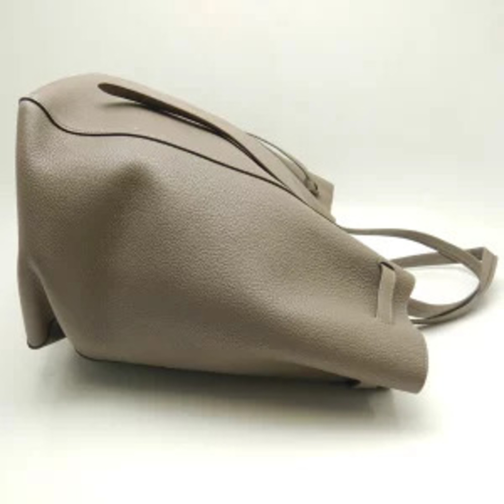 Celine Cabas Phantom Taupe Cream Beige Calf Tote Bag - Picture 4 of 9